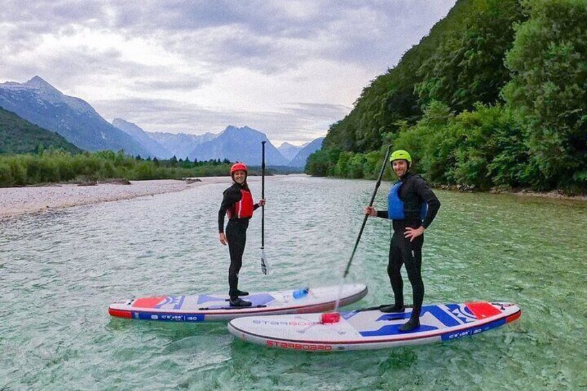 Whitewater Stand Up Paddling in Bovec