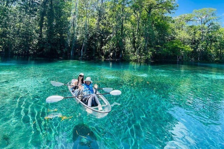 Glass Bottom Kayak Tours of Silver Springs