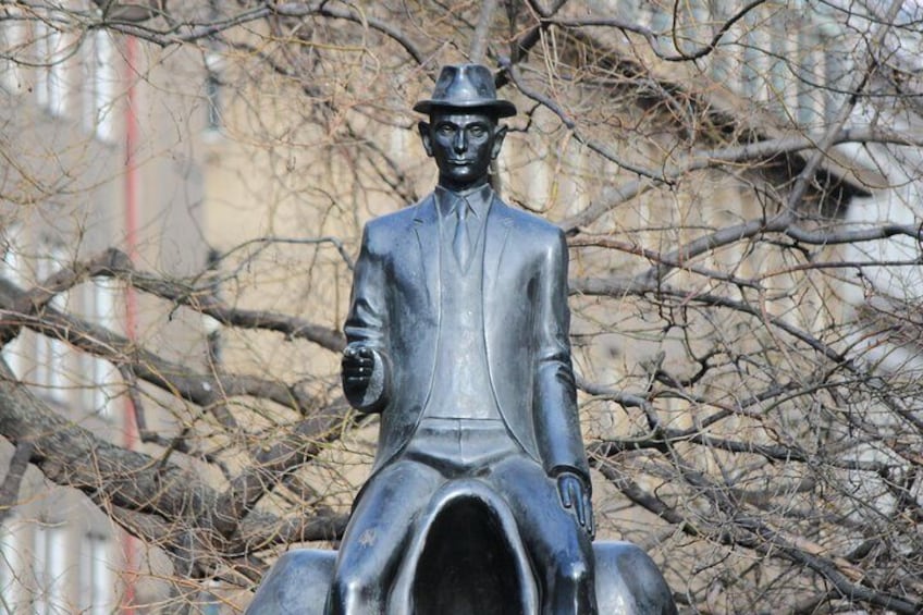 Franz Kafka Statue