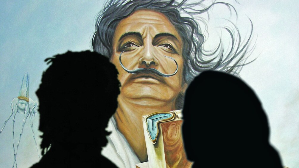 Åpne bilde 1 av 4. portrait by dali in close up