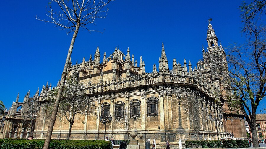 Seville Monumental Cathedral & Alcazar.