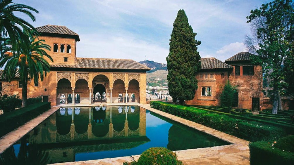 Alhambra Palace exterior.