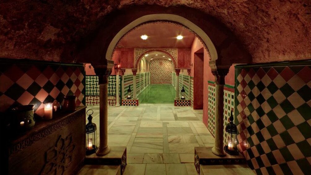 Interior of a bath in Granada