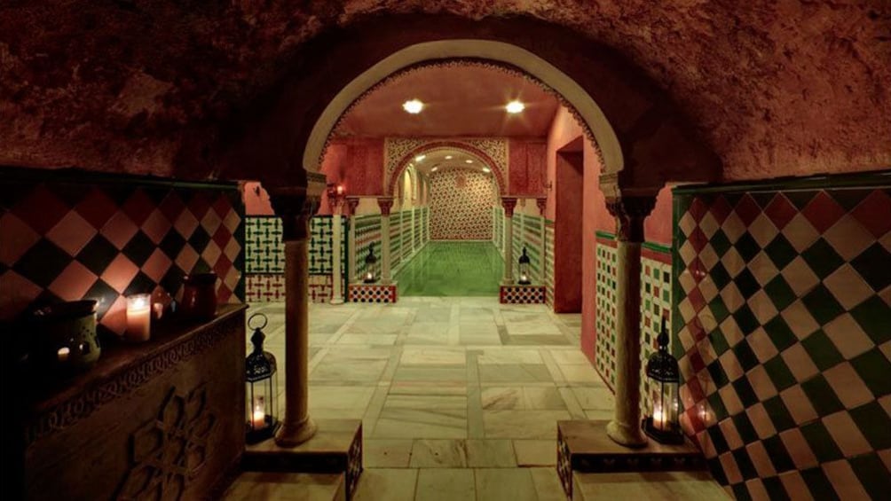 Interior of a bath in Granada