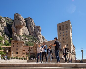 Montserrat Monastery Visit & Natural Park Hiking with Railway