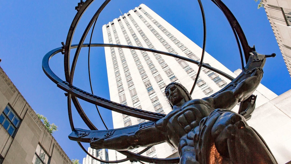 Atlas statue in NYC