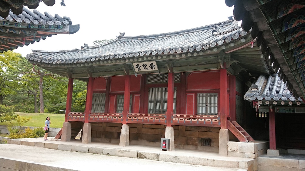 red temple style building