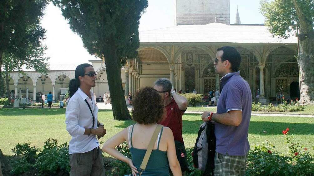 Group on the Ottoman Relics tour in Istanbul