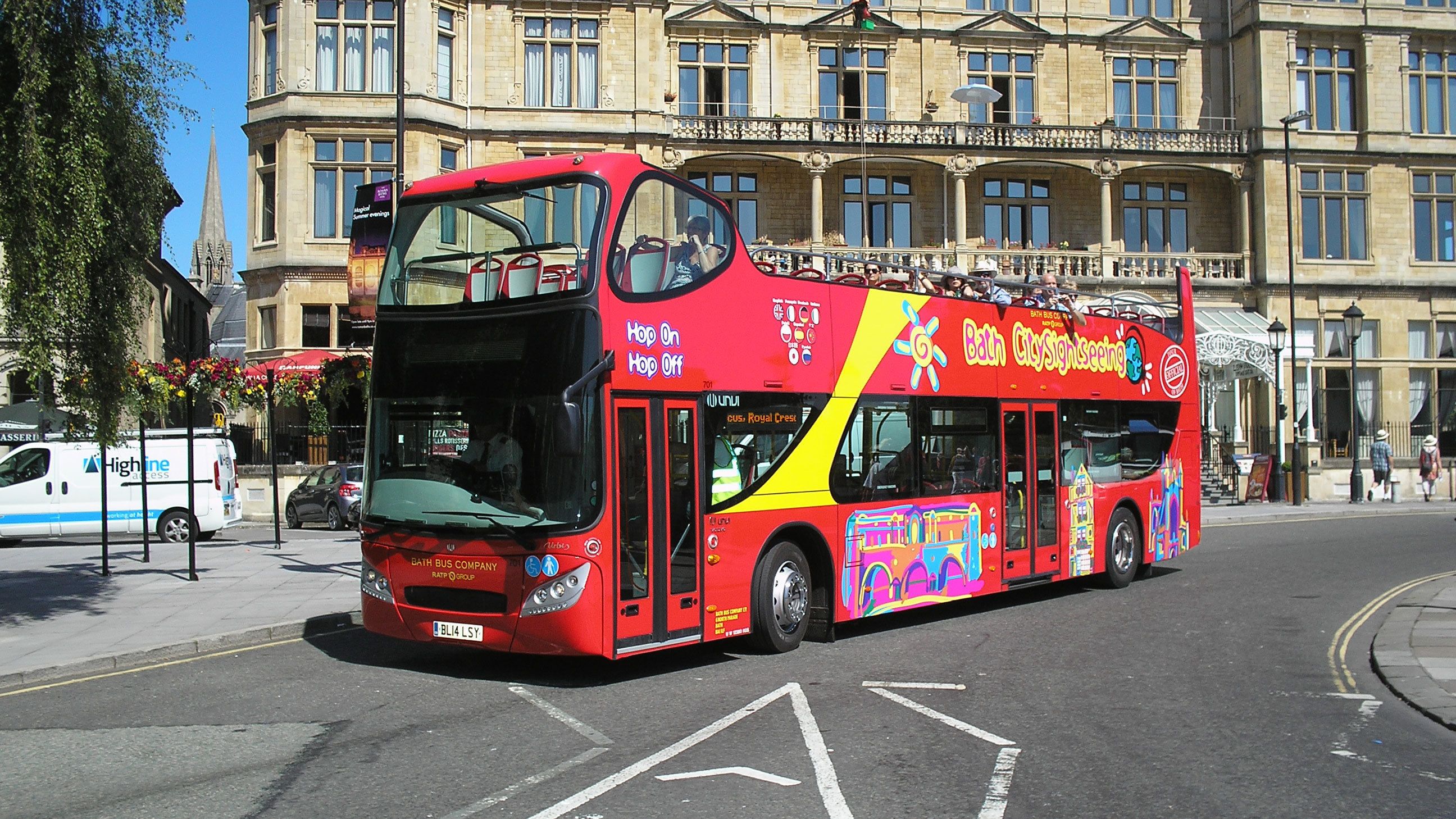 city tour bus bath