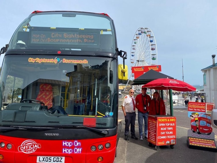 Bournemouth Hop-On Hop-Off Bus Tour + Boat Tour Options