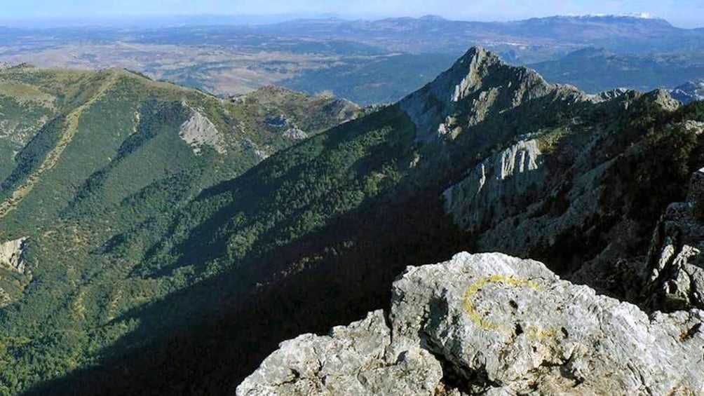 up high on the mountains in Spain