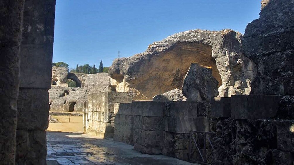 ruins in seville 