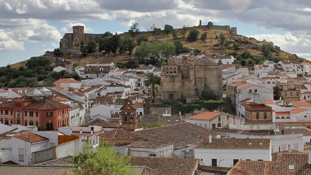 view of town