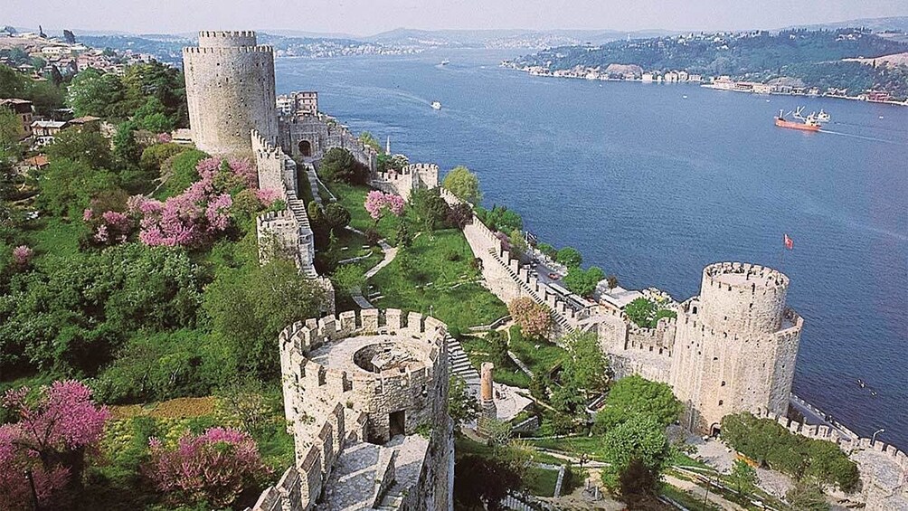 Aerial view of Istanbul city 