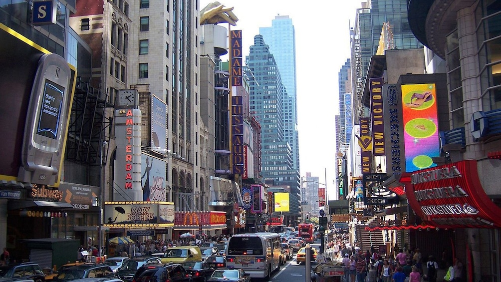 Show item 3 of 10. Broadway in New York City