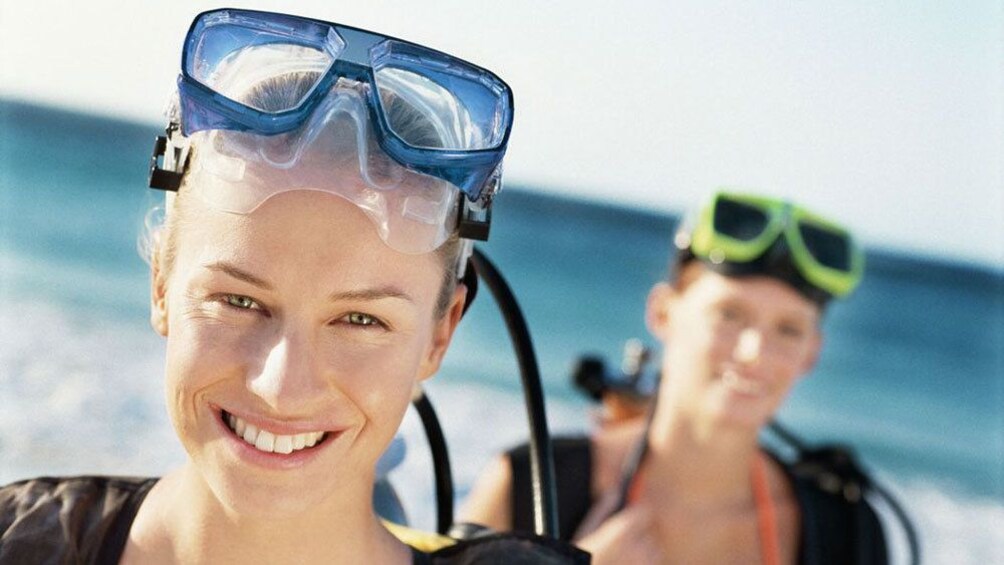 Show item 5 of 5. Ladies on the scuba diving trip in St. Thomas & St. John, US Virgin Islands