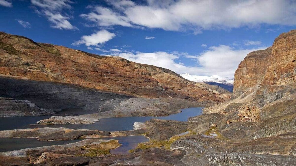 the rocky mountainous landscape in Argentina