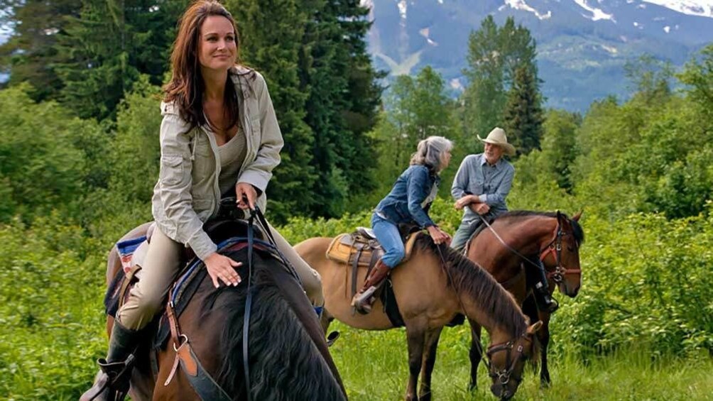 exploring the wilderness on horseback in Argentina