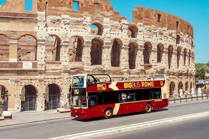 Visite de Rome en autobus Big Bus à arrêts multiples