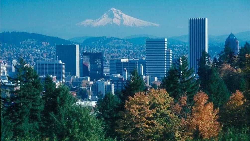 Panoramic view of Portland