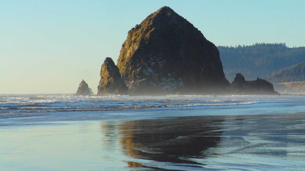 Sunset view of the Oregon coast 