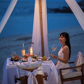 Romantic 6-Course Dinner on the Beach at Chaweng Regent Hotel