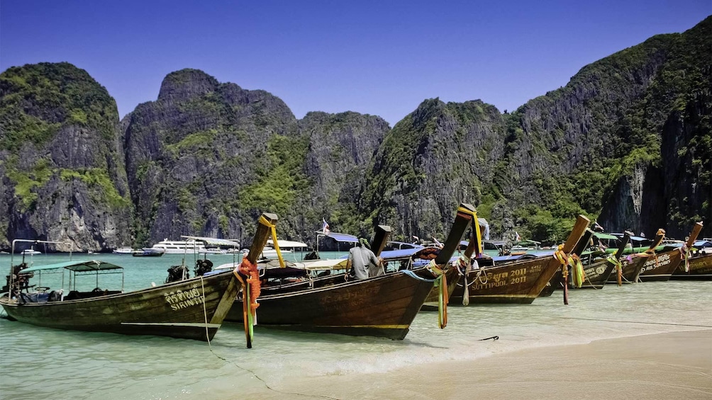 Stunning view of Phi Phi Island in Phuket, Thailand 