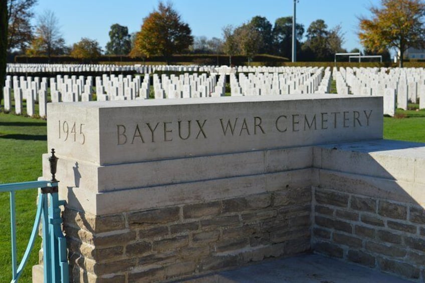 British War Cemetery at Bayeux