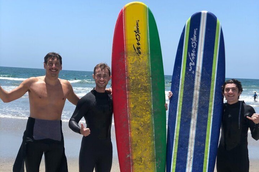 Group Lesson for 2 surfers x 1 Coach