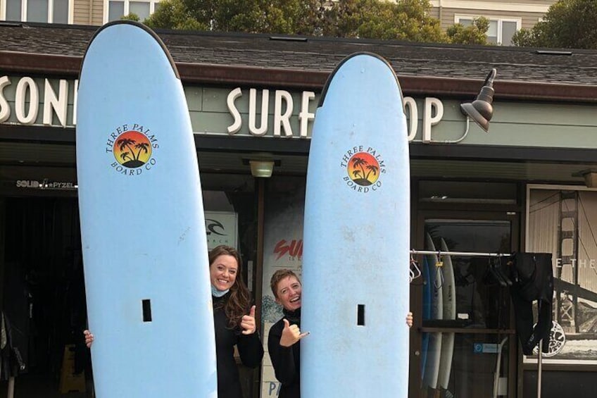 Group Lesson of 2 surfers x 1 Coach