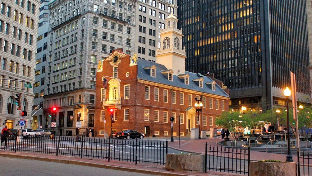 an old brick building in Boston