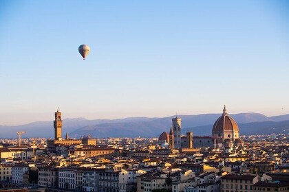 Hot air balloon tour over Florence