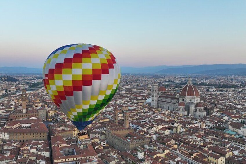 Hot-Air balloon Ride above Florence