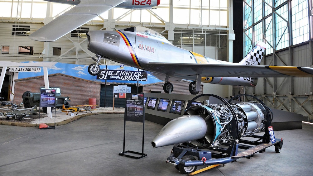 Warplanes and prototypes are featured in the Pacific Aviation Museum in Oahu