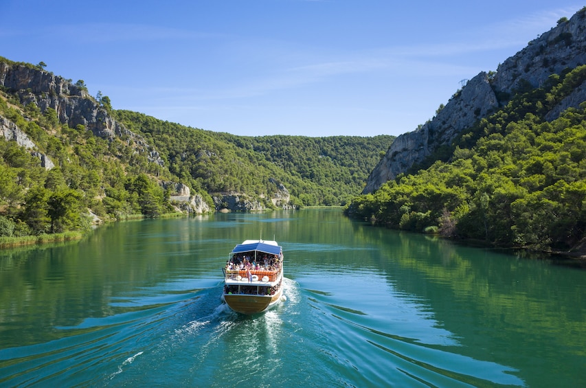 Krka Waterfalls Tour from Split with Boat Ride & Swimming