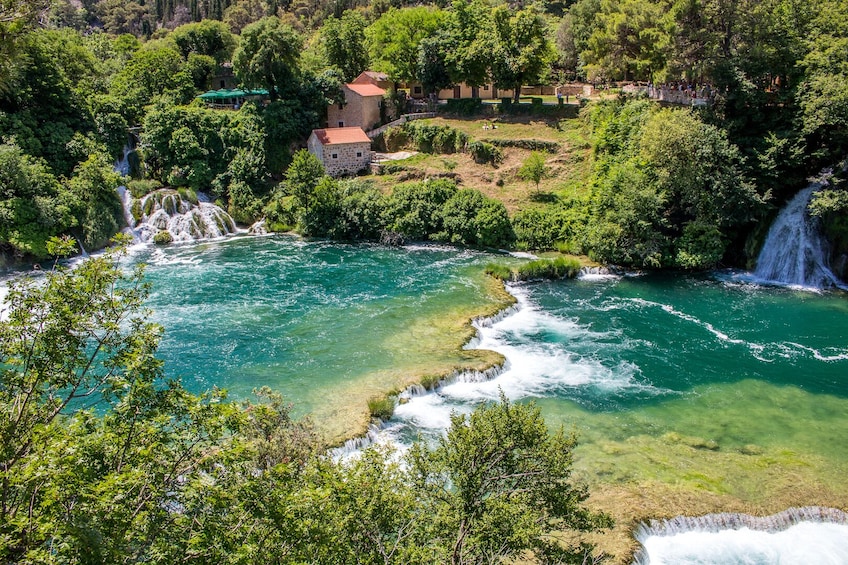 Krka Waterfalls Tour from Split with Boat Ride & Swimming