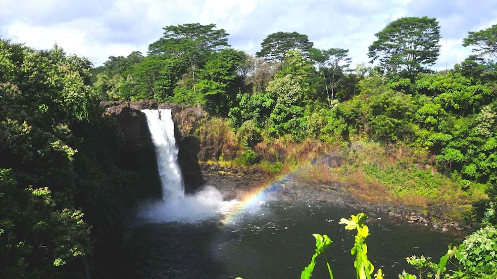 Experience the majestic waterfalls that surround Hawaii Volcanoes National Park