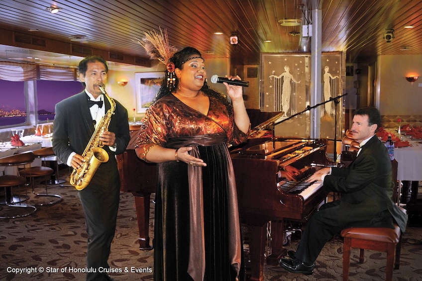 Sunset Dinner Cruise with Polynesian Show