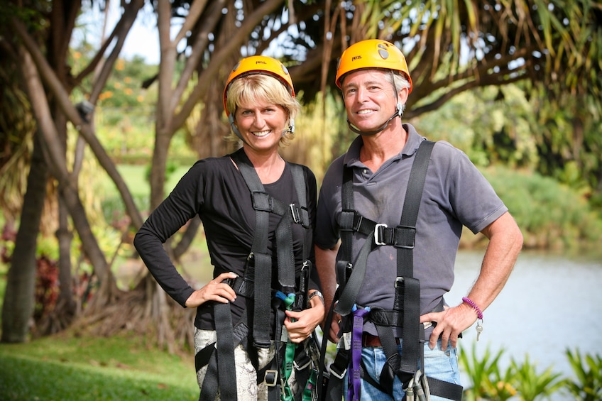 Zipline at Maui Tropical Plantation