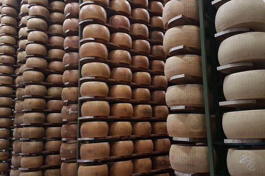 Parmigiano Reggiano's storage