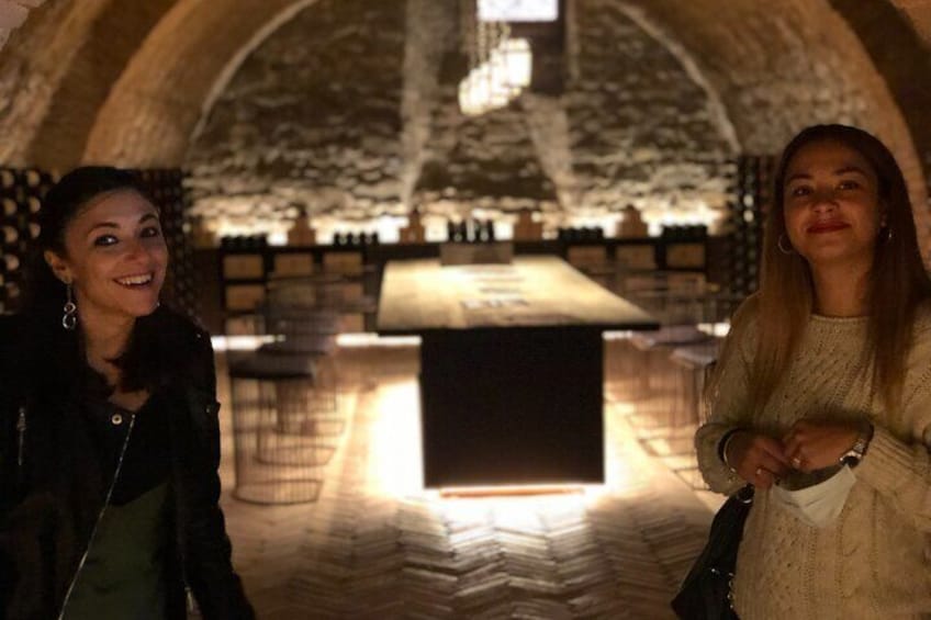 Private cellar tasting in our Brunello Luxury Tour