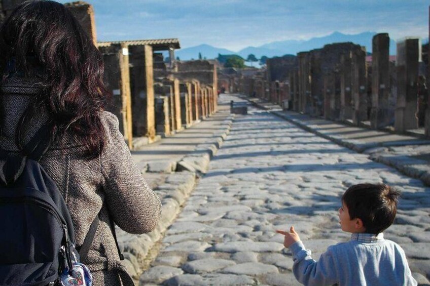 Private Tour: Pompeii Tour with Family Tour Option