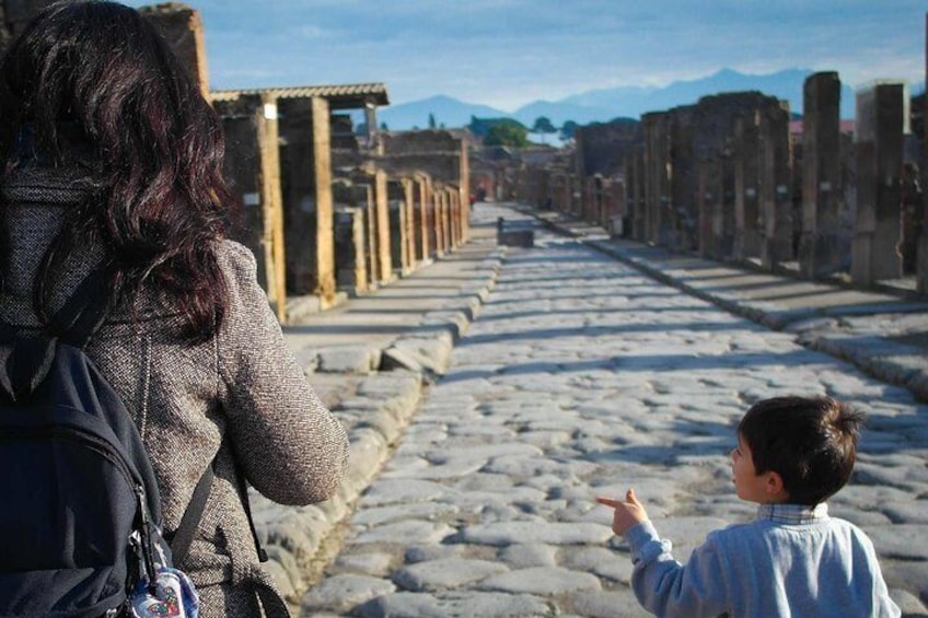 Private Tour: Pompeii Tour with Family Tour Option