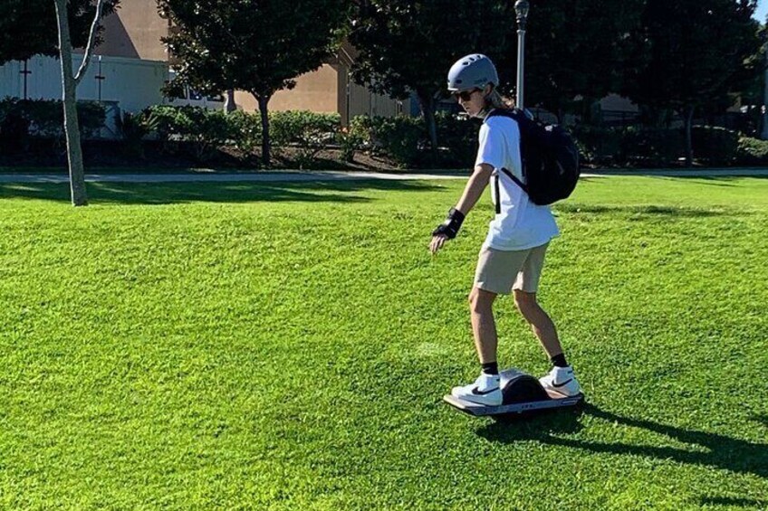 Onewheel Electric Hoverboard Lesson and Bay Ride