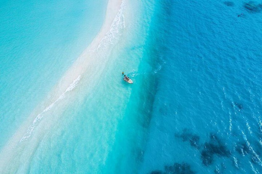 Sand bank near Rasdhoo