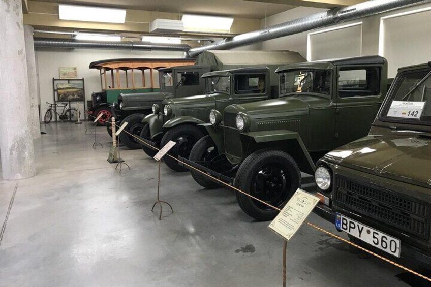 Private all day tour from Vilnius to Birzai castle, retro car museum and more