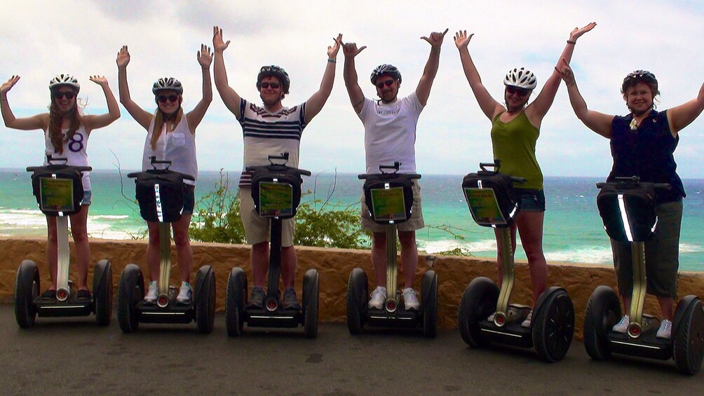 Segway tour group in Oahu