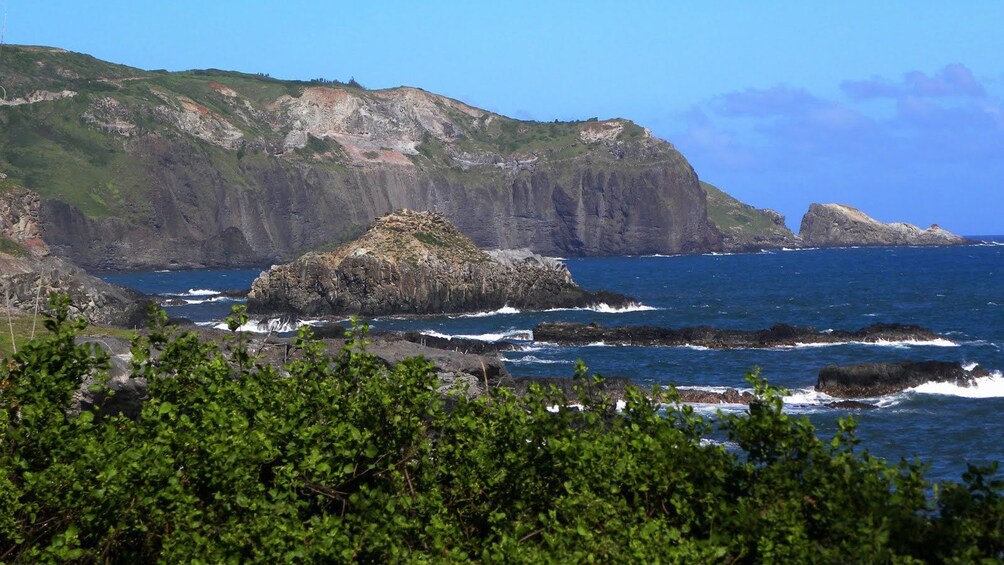 Show item 3 of 8. Landscape of the shore line in Maui