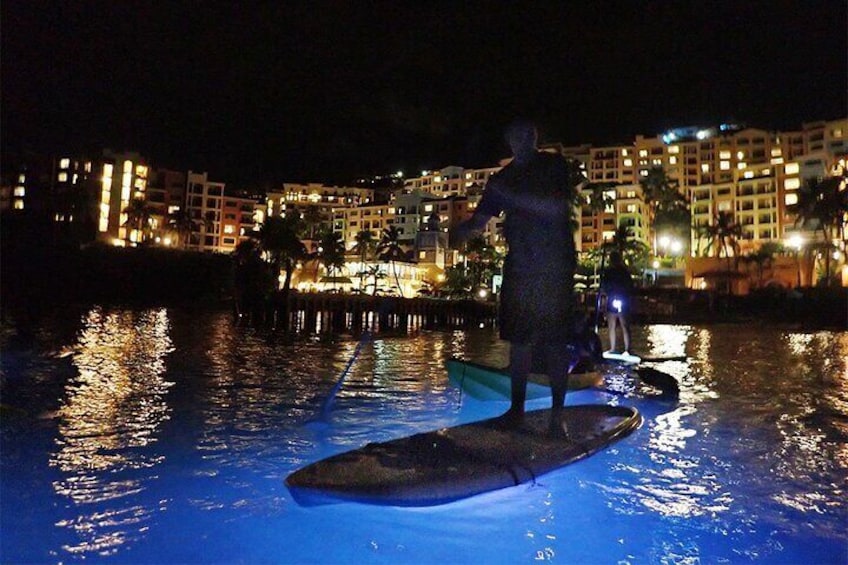 Night SUP tour too!
