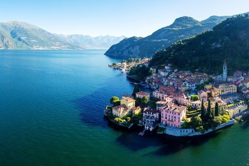 Private Lake Como and surrounding wine region tour from Milan